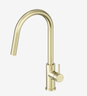 Dolce II Pull Out Sink Mixer Brushed Gold