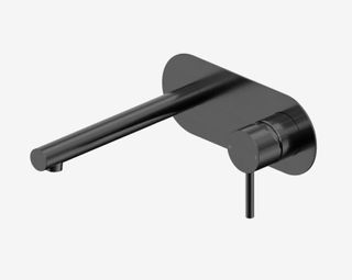Dolce II Wall Basin/Bath Mixer Gun Metal