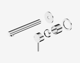 Dolce II Wall Basin/Bath Mixer Separate Back Plate Trim Kits Only Chrome