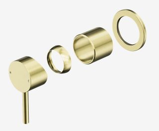 Dolce II Shower Mixer Trim Kits Only Brushed Gold