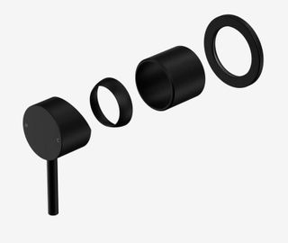 Dolce II Shower Mixer Trim Kits Only Matte Black