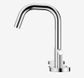 Mecca Lever Basin Set Edge Spout Chrome
