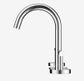 Mecca Lever Basin Set Arc Spout Chrome