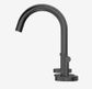 Mecca Lever Basin Set Arc Spout Gun Metal