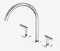 Mecca Lever Bath/Kitchen Set Arc Spout Brushed Nickel