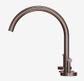 Mecca Lever Bath/Kitchen Set Arc Spout Brushed Bronze