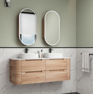 Briony Wall Hung Vanity Cab Only 1500mm