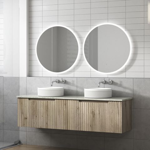 Calder 1500mm Double Wall Hung Vanity Cabinet Only