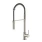 KASPER SPRING KITCHEN MIXER PVD BRUSHED NICKEL