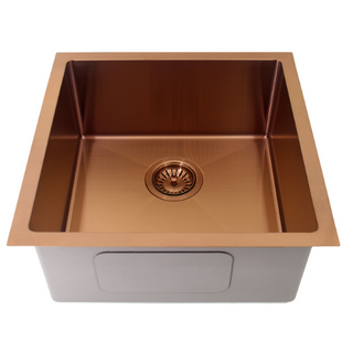 MN PVD Copper Stainless Steel Sink 450x450x200x1.2mm - 31L