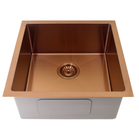 MN PVD Copper Stainless Steel Sink 450x450x200x1.2mm - 31L