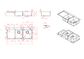 MN 1+3/4 Bowl Stainless Top or Undermnt Sink 1160x510x200/195mm - 23L+31L