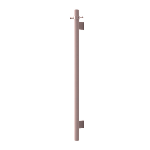 MIRAGE VERTICAL HEATED TOWEL RAIL 1000X120MM INC 12V TRANSFORMER DUSK