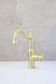 Montpellier Shepherd's Crook High Rise Basin Mixer Pvd Brushed Bronze