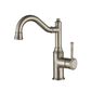 Montpellier Shepherd's Crook High Rise Basin Mixer Pvd Brushed Nickel