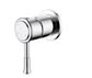 Montpellier Small Backplate Shower Mixer Electroplated Chrome