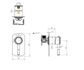 Montpellier Shower Mixer Pvd Brushed Bronze