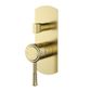 Montpellier Diverter Mixer Pvd Brushed Bronze