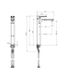 Nova High Rise Basin Mixer Pvd Champagne