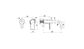 Nova Wall Combination Dipped Spout Pvd Champagne