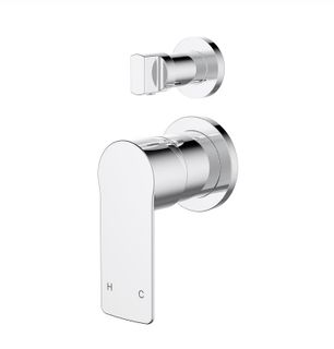 Nova Diverter Mixer  Electroplated Chrome