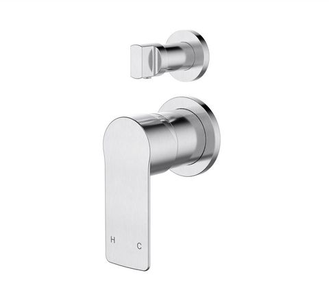 Nova Diverter Mixer  Electroplated Brushed Chrome