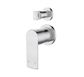 Nova Diverter Mixer  Electroplated Brushed Chrome