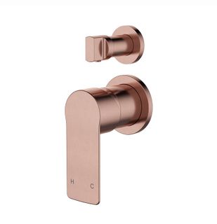 Nova Diverter Mixer  Pvd Champagne
