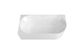 Attica Celine Left Corner 1700 Gloss White Bath with Overflow
