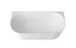Attica Celine 1700 Matte White BTW Multi-fit Bath with Overflow
