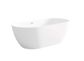Attica Manolo 1400 Gloss White Bath with Overflow