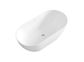 Attica Manolo 1400 Gloss White Bath with Overflow