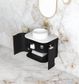 Hampshire 600 Wall Hung Black Vanity Cabinet Only