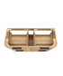 Havana 1200mm Woodland Oak Wall Hung Fluted Curve Vanity