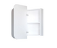 Newport 900x750 White Shaving Cabinet