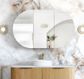 Bondi 1200x750 Woodland Oak Shaving Cabinet