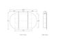 Bondi 1200x750 Woodland Oak Shaving Cabinet