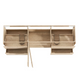 Byron 1800mm Natural Oak Wall Hung Vanity