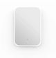 LED Newport 900(H)x600(W) Frameless Back Lit Tuffi Mirror - Install Horizontal o
