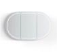 LED Bondi 1500(W)x900(H) Woodland Oak Shaving Cabinet - Premium Edition