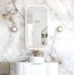 LED Newport 900(H)x450(W) Frameless Back Lit Tuffi Mirror Soft Square