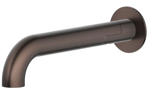 Mica Dusk Bronze Swivel Bath Spout- Curved