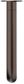 Mica Dusk Bronze Swivel Bath Spout- Curved