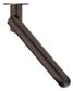 Mica Dusk Bronze Swivel Bath Spout- Curved