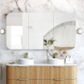 Newport 1500x750 Woodland Oak Shaving Cabinet