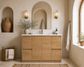 Jessica 1200 Natural OAK Vanity