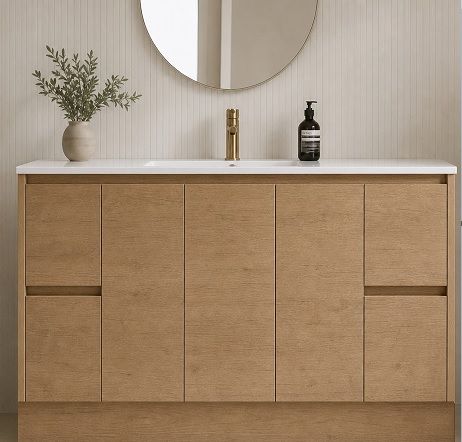 Jessica 1500 Natural OAK Vanity