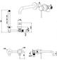 LVB V2 Mica Wall-Spout Combo &ndash; TRIM KIT ONLY