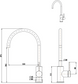 LVB V2 Mica Gooseneck Sink Mixer
