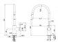LVB V2 Mica Pull-Out Sink Mixer